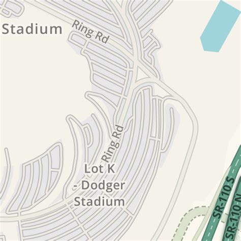Dodger Stadium Parking Lot Map Maping Resources