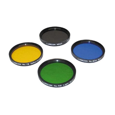 Lumicon Lunar And Planetary Filter Set 4 Filters 2 Lf5050