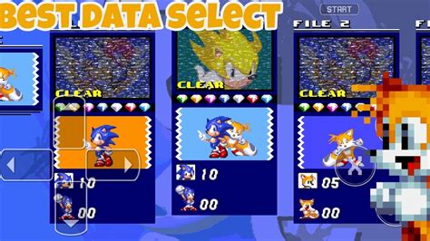Best Data Select In Sonic 3 Air Mods Youtube