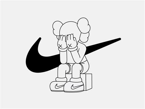 Nike in 2021 | Kaws wallpaper, Nike art, Mini drawings