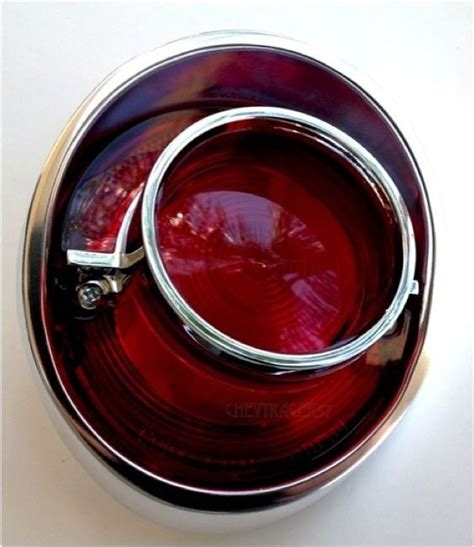 64 1964 Chevy Impala Rear Tail Light And Back Up Housing Assembly Set I