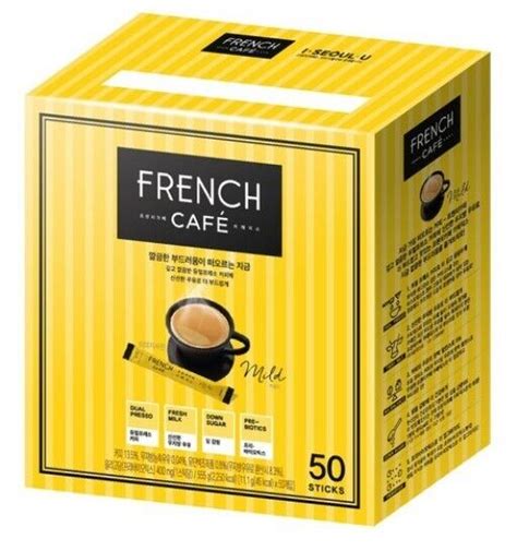 Namyang French Cafe Korean Instant Coffee Mix 1 T Pack 50 Sticks 555g