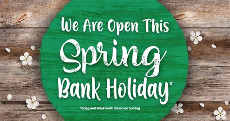 Spring Bank Holiday At Earnshaws Latest Earnshaws