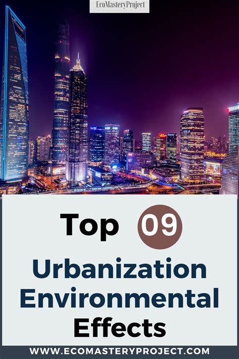 Top 9 Urbanization Environmental Effects Ecomasteryproject In 2021