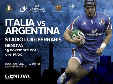 Rugby Cariparma Test Match Italia Argentina Anticipata E Relativa Diretta Su Dmax Cinetivu