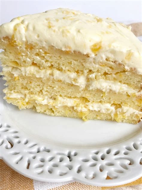 Preheat oven to 350°f (176°c) and prepare three 8 inch cake pans with parchment paper in the bottom and baking spray on the sides. Orange Pineapple Layer Cake - Together as Family