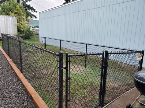 Chain Link Dog Run Fence Chain Link Fence Residential