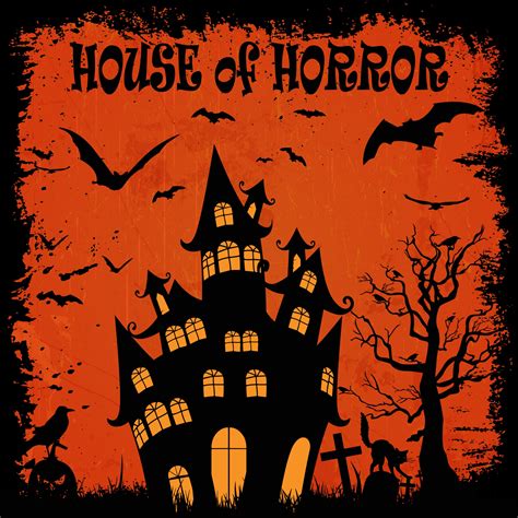 Halloween Haunted House Background Free Stock Photo Public Domain