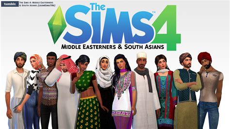 New Cover All Sims From Different Countries The Sims 4 Middle
