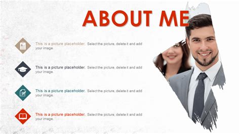 Creative Self Introduction Ppt Template About Me Slides Images And