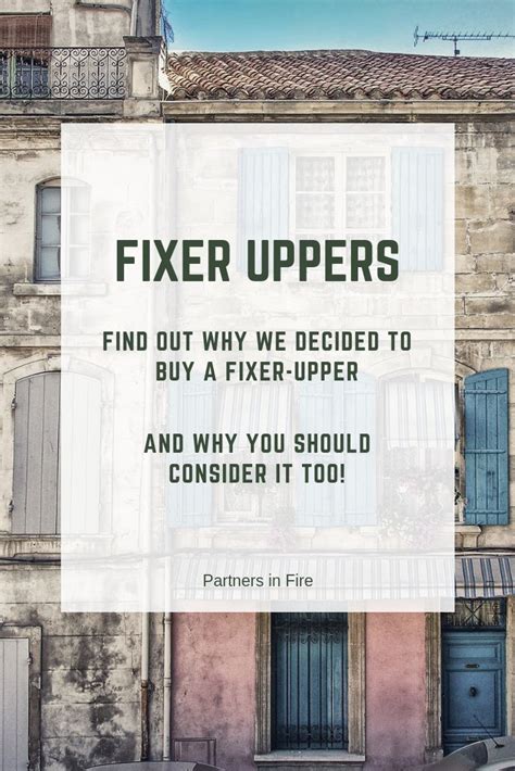 An Old Building With The Words Fix Uppers And Why You Should Consider
