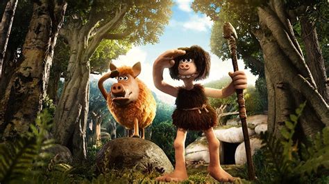 Early Man Review Cavemen Meet Soccer In Claymation Comedy The Atlantic