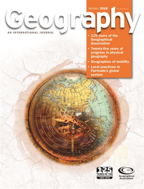 Geographies Of Mobility A Brief Introduction Geography Vol 103 No 3