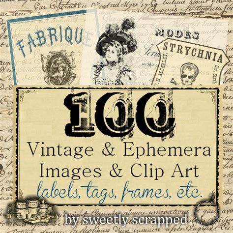 Free Vintage Ephemera Printables