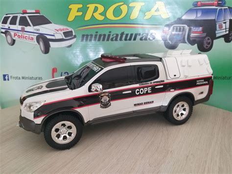 Autorizado e trâmites em andamento! S10 Polícia Penal de MG - COPE com xadrez - Frota Miniaturas