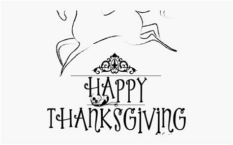 Elegant Thanksgiving Cliparts Illustration Free Transparent Clipart