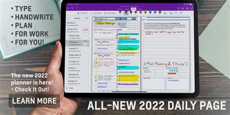 2022 Onenote Personal Pro Digital Planner