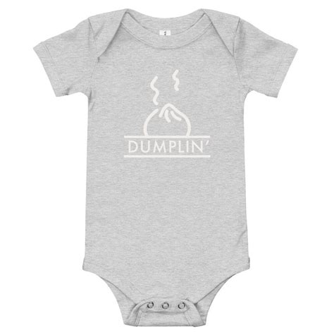 Dumplin Baby Toddler Onesie Custom Baby Onesie Funny Onesie Etsy