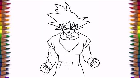 Just take a paper and a pencil, choose the 3d you like. Dragon Ball Z Drawing Picture at GetDrawings | Free download