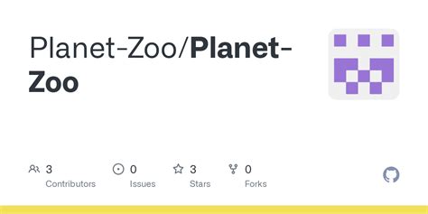 Issues · Planet Zooplanet Zoo · Github