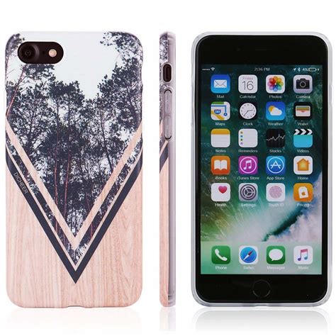 Iphone 7 Caseiphone 8 Casecute Wood Froest Design For Men Women Girls