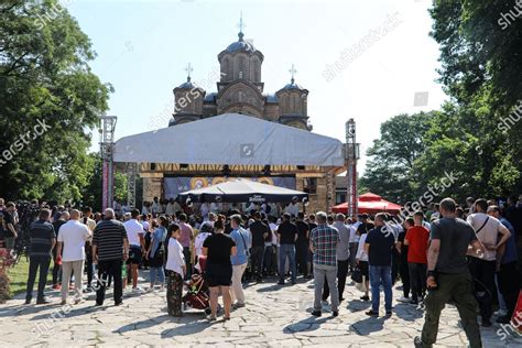 Serbs Gather Celebrate St Vitus Day Commemorating Editorial Stock Photo