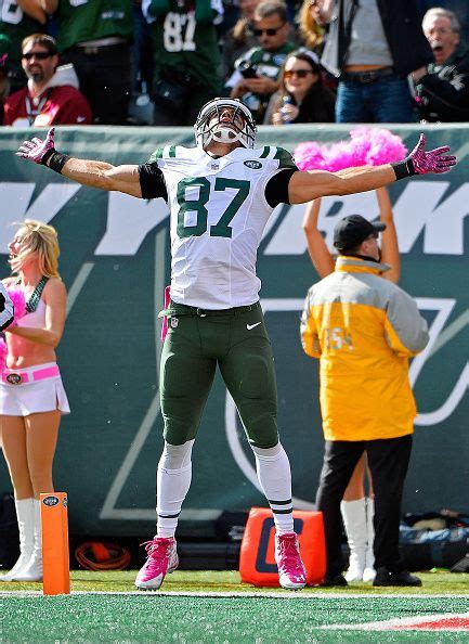 Eric Decker Of The New York Jets Celebrates A First Down Reception