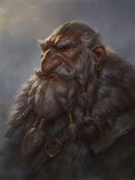 Dwarf Sergey Kochurkin On Artstation At Fantasy Dwarf Character