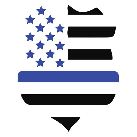 Police Thin Blue Line Svg Police Thin Blue Line Svg Files Inspire