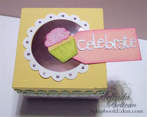 Dress up your gift card with this easy to make gift card holder using your cricut. My Paper Crafting.com: Cupcake Box-Cricut and Template