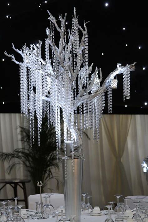 Crystal Tree Centerpiece Decorate Your Events Pinterest