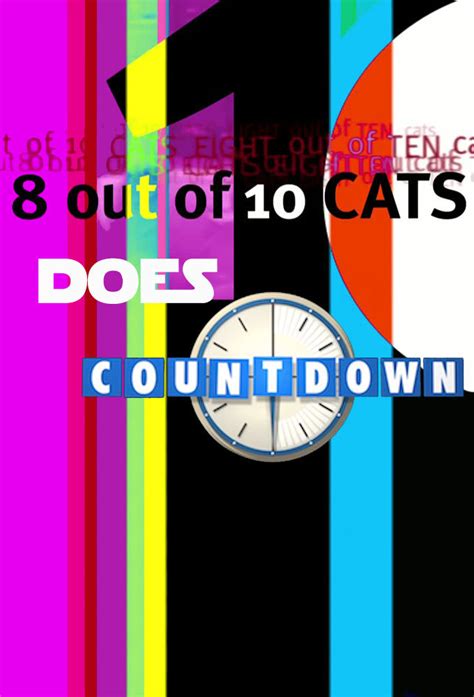 8 out of 10 cats does countdown has comedian jimmy carr as host and team captains jon richardson and sean lock as regular contestants. 8 out of 10 Cats Does Countdown | TVmaze