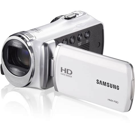 Just follow these simple instructions. Samsung HMX-F90 HD Camcorder (White) HMX-F90WN/XAA B&H Photo