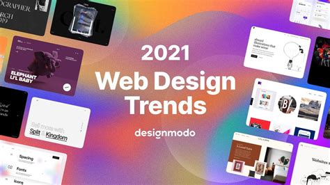 2021 Web Design Trends Dark Mode Blur And Noise 3d Illustrations