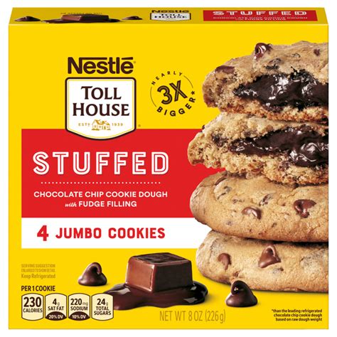 Save On Nestle Toll House Stuffed Chocolate Chip Cookie Dough Cookies