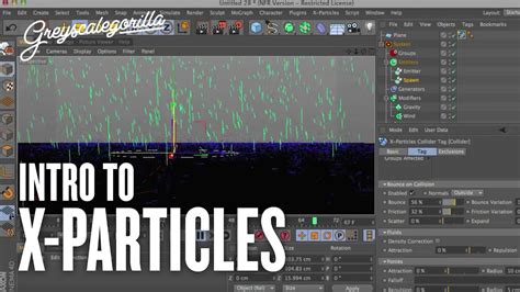 Intro To X Particles A Cinema 4d Plugin Youtube