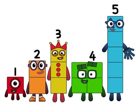 Numberblocks Characters