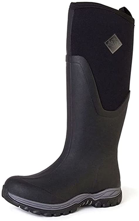 Muck Boot Womens Arctic Sport Ii Tall Snow Boot 8 Black For Sale