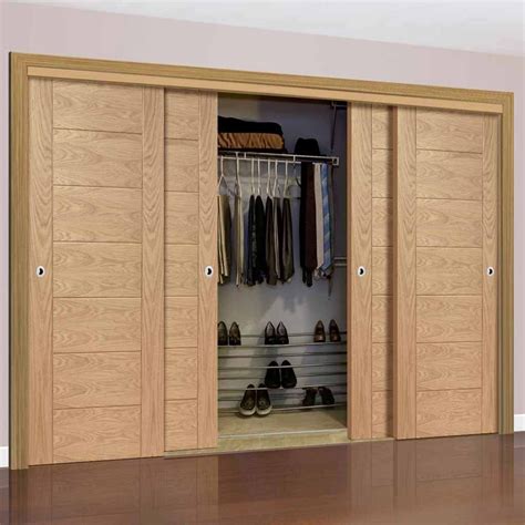 When making a selection below to narrow your results down, each selection made will reload the page to display the desired results. Four Sliding Wardrobe Doors & Frame Kit - Palermo Flush ...
