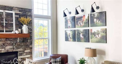 How To Design An Easy Canvas Gallery Wall Simply2moms