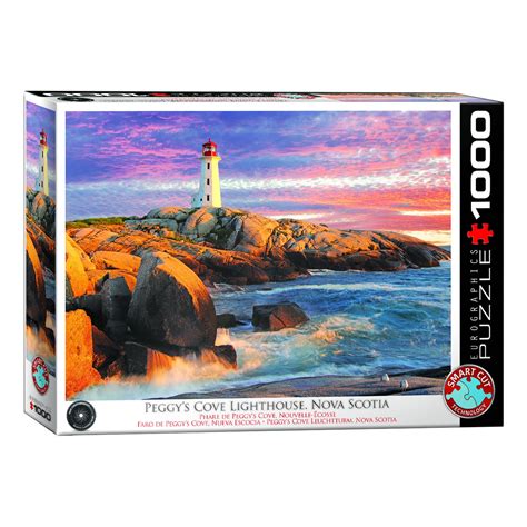 Eurographics Peggys Cove Lighthouse Jigsaw Puzzle 1000 Pieces Hobbycraft