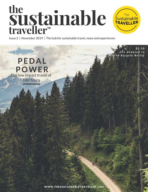 The Sustainable Traveller Magazine November 2019 By The Sustainable