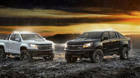 2018 Chevy Colorado Zr2 Midnight And Dusk Editions To Debut At Sema
