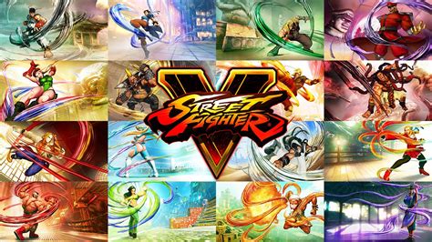 Street Fighter V All Original Character Reveal Trailers Compilation