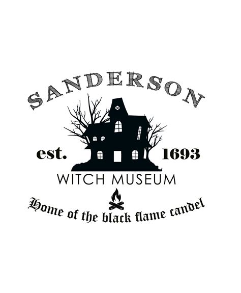 Sanderson Witch Museum Png Home Of The Black Flame Hocus Pocus Png