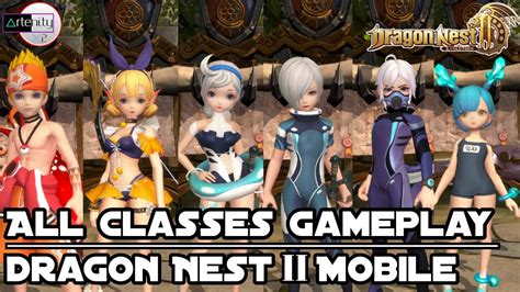 Gameplay All Characters Dragon Nest 2 Evolution All 2nd Job Gameplay