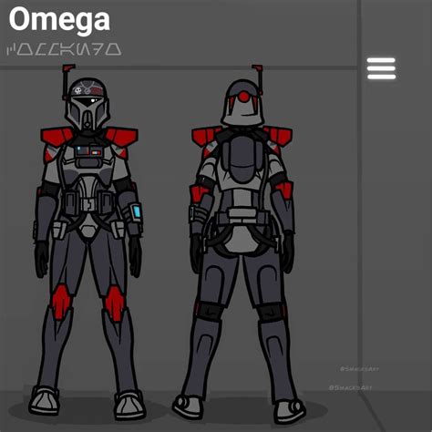 Omega Bad Batch Concept Star Wars Commando Star Wars Disneybound