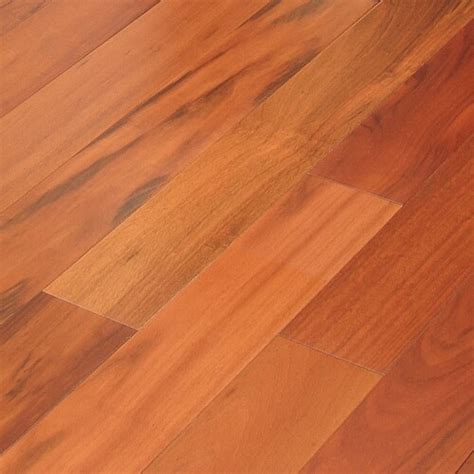 BR 111 Engineered Tigerwood Hardwood Flooring Plank At Lowes Com