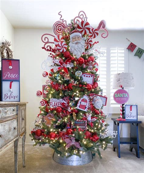 How To Decorate A Candy Christmas Tree Candy Christmas Tree