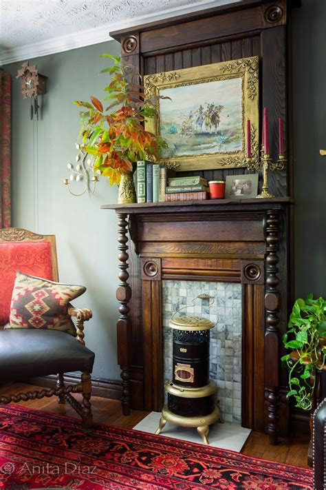 Diy Victorian Mantel Victorian Decor Victorian Fireplace Mantels